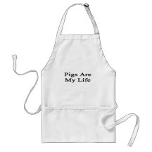 Pigs Are My Life Aprons