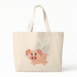Pigs Might Fly Canvas Bags