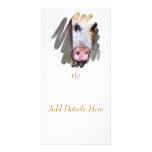 PIGS PHOTO CARD TEMPLATE