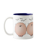 Pigs sad AND happy on other side! Mug