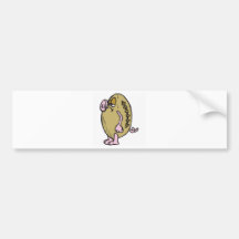 Pigskin Bumper Sticker