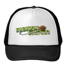 Pigskin Logo Shirt Mesh Hat