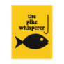 pike whisperer fishing post cards