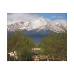 Pikes Peak Canvas Gallery Wrapped Canvas