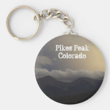 Pikes Peak Colorado Keychain