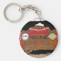 Pike's Peak Summit, Colorado Key Chain