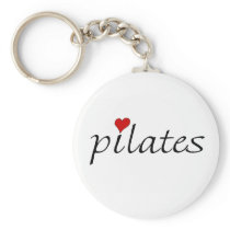 Pilates Keyring Keychains