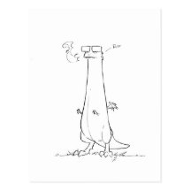 Pilchard The Dragon Post Card