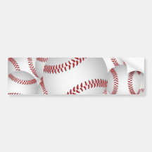 pile de base-ball autocollant pour voiture