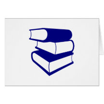 Pile de livres bleus cartes