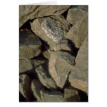 Pile de roche cartes de vœux