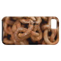 Pile des chaînes rouillées ; Personnalisable Coques iPhone 5 Case-Mate