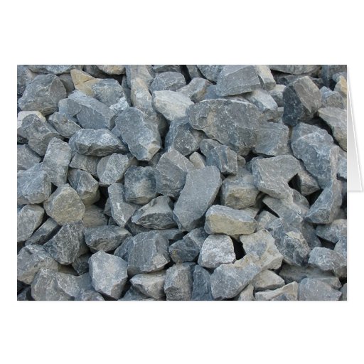 Pile des roches cartes de vœux