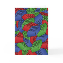 Pile of Building Blocks Cards