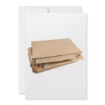 Pile of corrugated cardboard