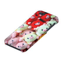Pile of Cute Stuffed Animals-Pigs-iphone case iPhone 5 Cover