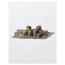 Pile of money full color flyer