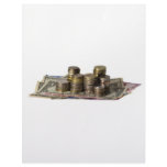 Pile of money letterhead