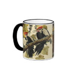 Pileated Woodpecker, John James Audubon Coffee Mug