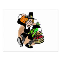 Pilgrim Harvest Post Cards