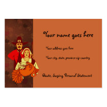 Pilgrim Invaders Business Cards