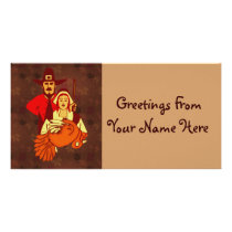Pilgrim Invaders Photo Card Template