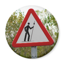 Pilgrim Sign Magnet