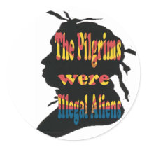 Pilgrims 2 sticker