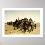 Pilgrims Going to Mecca Poster
