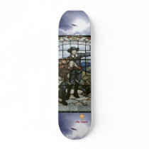 Pilgrims Progress (Cross my heart) Custom Skateboard