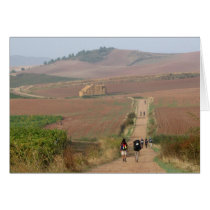 Pilgrims Walking Card cards