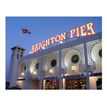 Pilier de Brighton, le Sussex, R-U Carte Postale