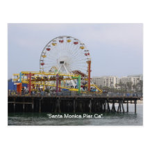 Pilier" la Californie "de Santa Monica Carte Postale