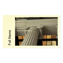 Pillar Business Card