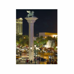 Pillars Las Vegas Night Venitian Acrylic Cut Outs