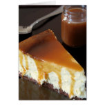 Pillow Cheesecake and Salted Butter Caramel Sauce Cards