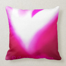 Pillow/Cushion-DeepPinkRose.© Roseanne Pears 2012.
