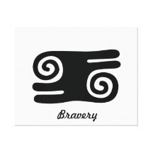 pillow design stretched canvas print