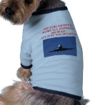 PILOT airline joke pet clothing