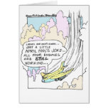 Pilot April Fools Cartoon Funny Gifts & Tees Card
