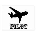 Pilot Design! Airplane cool gifts! Postcard