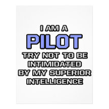 Pilot Joke ... Superior Intelligence Letterhead Template