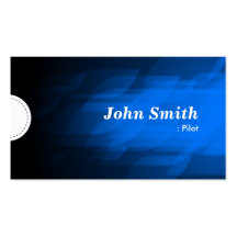 Pilot - Modern Dark Blue Business Card Templates