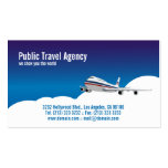 Pilot or Travel Agency Business Card Template