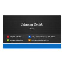 Pilot - Professional Customizable Business Card
