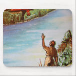 Pilot Waving Mousepad