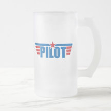 Pilot Wings Badge - Aviation Mug