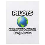 Pilots...Making the World a Better Place Personalized Flyer
