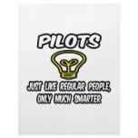 Pilots...Regular People, Only Smarter letterhead