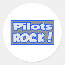 Pilots Rock! Sticker